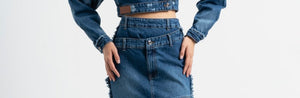 IVY DENIM MAXI SKIRT