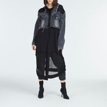 Load image into Gallery viewer, NO RULES DENIM CARDIGAN