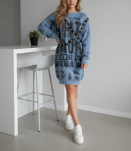 Load image into Gallery viewer, ROCKSTAR SWEATER DRESS￼