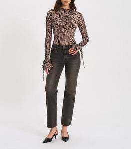 IBERA ANIMAL PRINT BODYSUIT