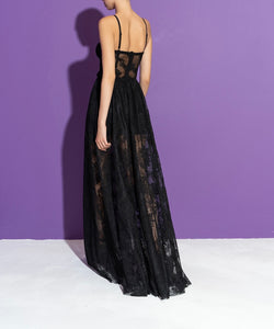 CAROLINE LACE MAXI DRESS