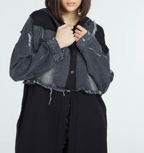 Load image into Gallery viewer, NO RULES DENIM CARDIGAN