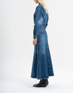 IVY DENIM MAXI SKIRT