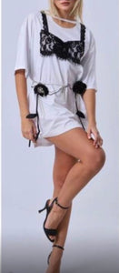 FEMME T-SHIRT DRESS