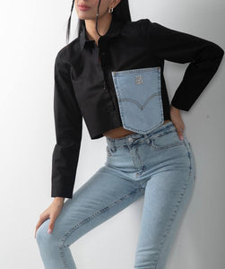 GIRL CROP SHIRT