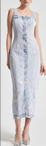 SASSY DENIM DRESS