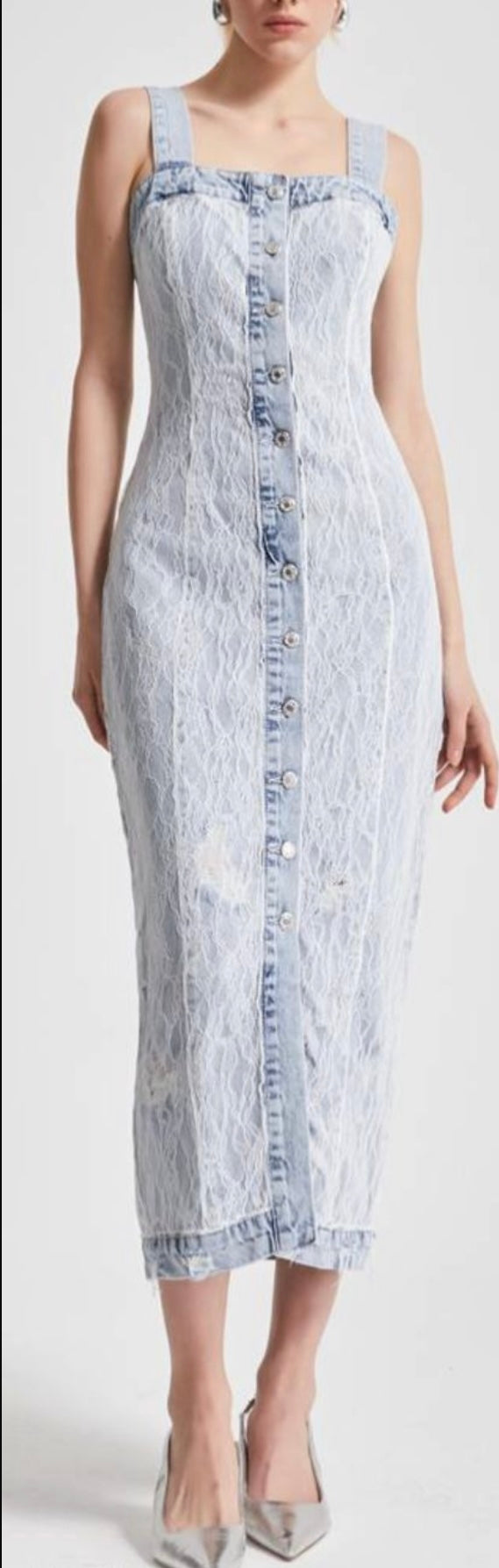 SASSY DENIM DRESS