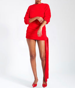 COZY KNIT SWEATER DRESS