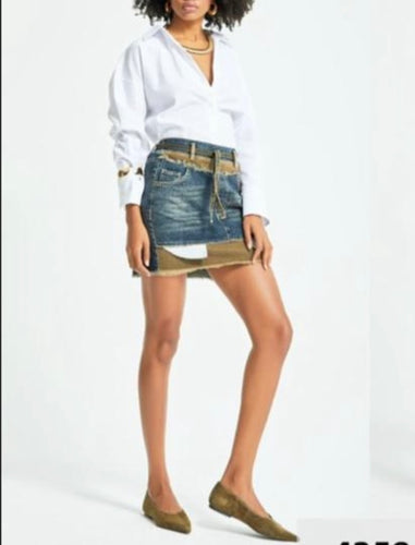 DANGO JEAN MINI SKIRT