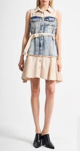 CASUAL DENIM DRESS
