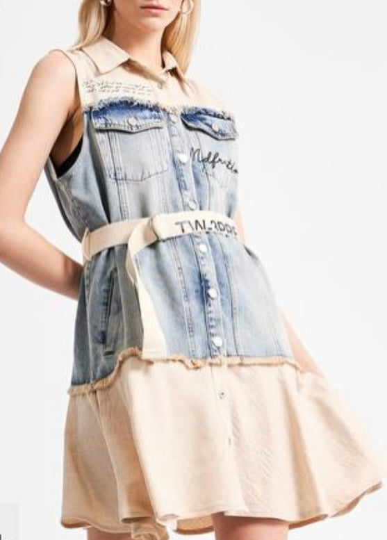CASUAL DENIM DRESS
