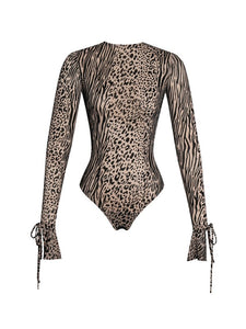 IBERA ANIMAL PRINT BODYSUIT