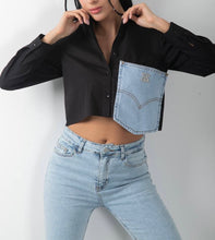Load image into Gallery viewer, GIRL CROP SHIRT