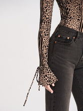 Load image into Gallery viewer, IBERA ANIMAL PRINT BODYSUIT