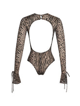 Load image into Gallery viewer, IBERA ANIMAL PRINT BODYSUIT