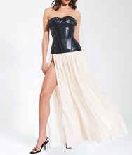 Load image into Gallery viewer, MAAYAN VEGAN LEATHER DRESS