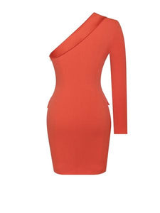 POWER UP TAXEDO BLAZER DRESS