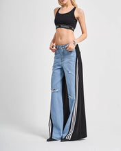 Load image into Gallery viewer, STRIPE WIDE LEG PANTS