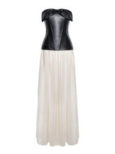 Load image into Gallery viewer, MAAYAN VEGAN LEATHER DRESS