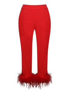 FEATHER PANTS