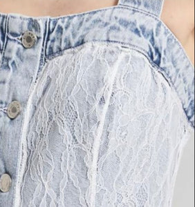 SASSY DENIM DRESS