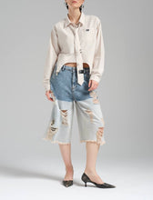 Load image into Gallery viewer, MY WAY DENIM SHORTS