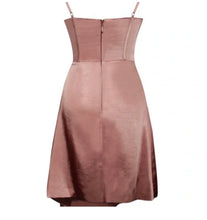 Load image into Gallery viewer, SWEET SATIN CORSET DRESS