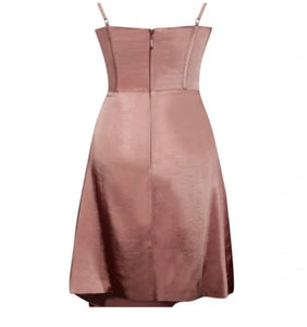 SWEET SATIN CORSET DRESS