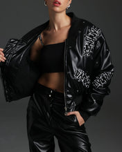 Load image into Gallery viewer, DARKNESS BOMBER JACKET
