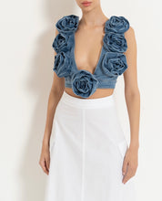 Load image into Gallery viewer, WORTH IT DENIM BUSTIER