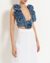 Load image into Gallery viewer, WORTH IT DENIM BUSTIER
