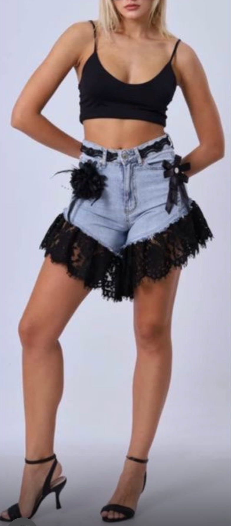 PAPION JEAN SHORTS