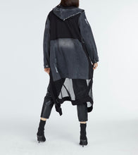 Load image into Gallery viewer, NO RULES DENIM CARDIGAN