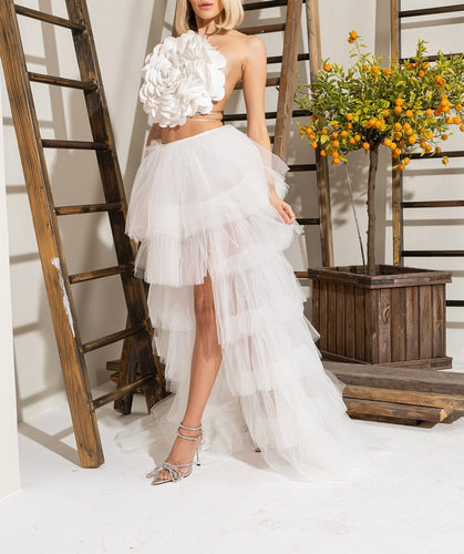 WHITE SWAN SKIRT