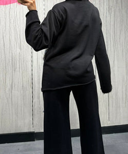 EDGY DENIM PANTS