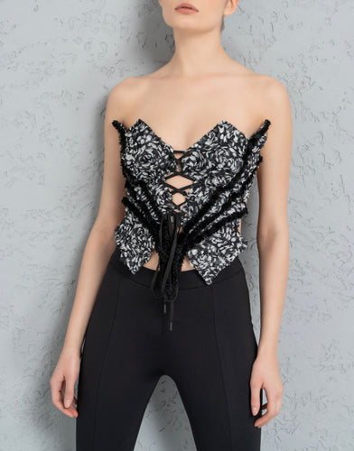 TOVA BUSTIER TOP