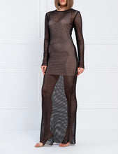 Load image into Gallery viewer, FISHNET MAXI DRESS