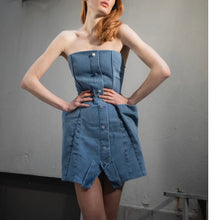 Load image into Gallery viewer, FLIP DENIM DRESS