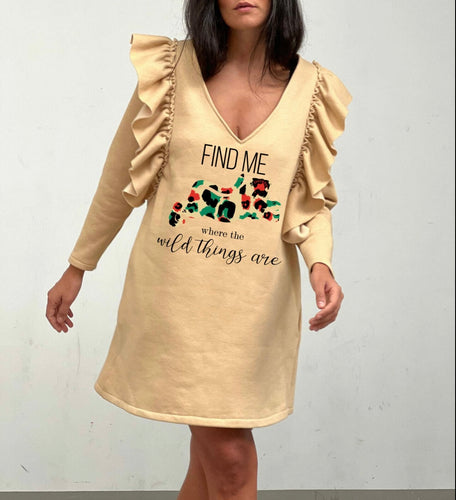 FIND ME SWEATER DRESS