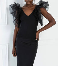 Load image into Gallery viewer, Sleeveless-blouse-detailed-with-tulle.jpg