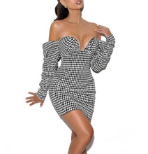 Load image into Gallery viewer, SELENA PUFF LONG SLEEVE DRESS
