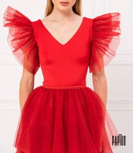 Load image into Gallery viewer, Angel-Sleeveless-Tulle-Blouse.jpg