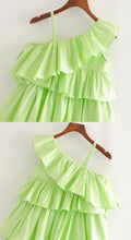 Load image into Gallery viewer, Women-Tiered-Ruffle-Mini-Dress.jpg