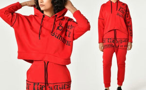 SCARLET TRACKSUIT