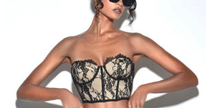 GIA LACE BUSTIER