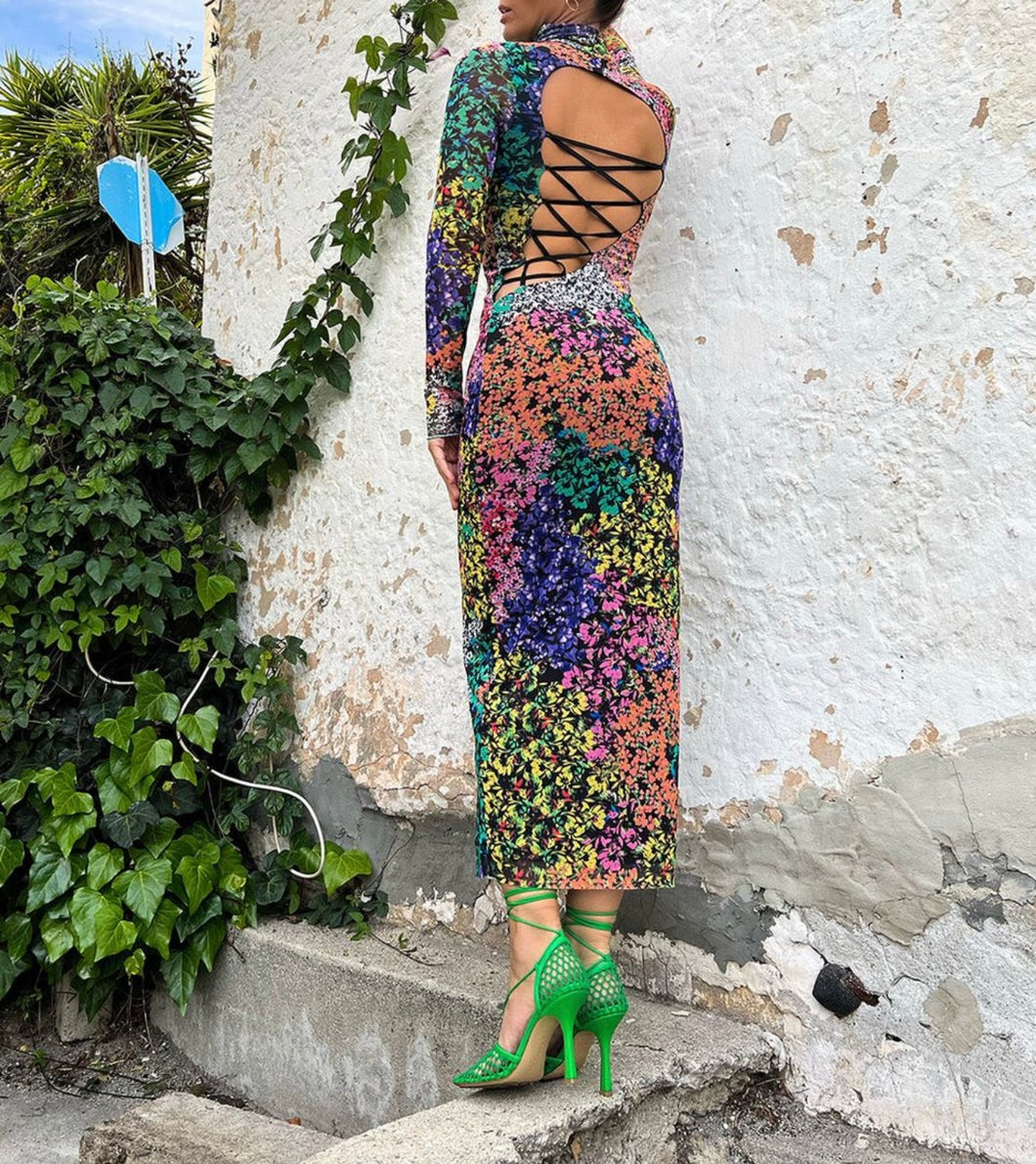 PRETTY MESH DRESS