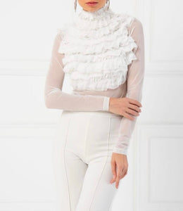 SNOW FLAKES TOP