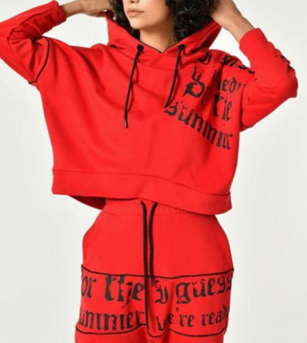SCARLET TRACKSUIT