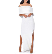 Load image into Gallery viewer, SNOW WHITE SWEATER DRESS