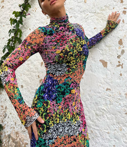 PRETTY MESH DRESS